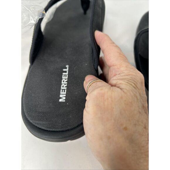 Merrell Sandspur 2 Flip‎ Sandals Men\'s Black Size 15 New main image 8